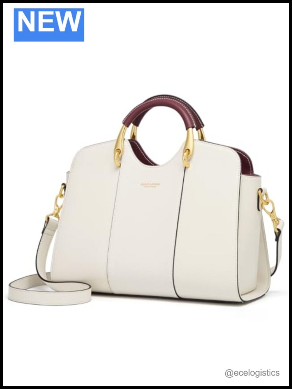 Genuine Leather Satchel Tote Bag Women Shoulder Crossbody Handbag